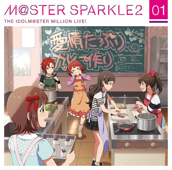 THE IDOLM@STER MILLION LIVE! M@STER SPARKLE2 01 Audio CD